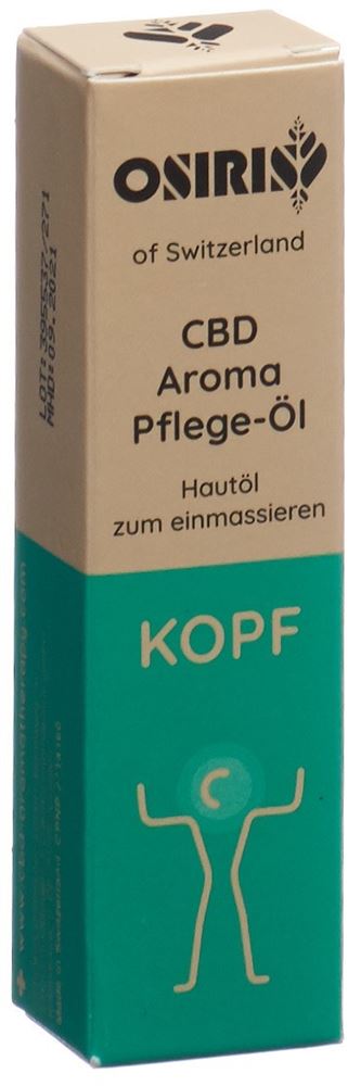 Image of Osiris CBD Aromapflegeöl Kopf Roll-on 10 ml