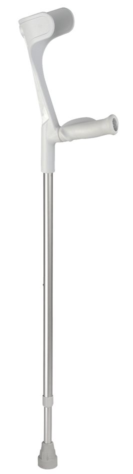 Image of Ossenberg Krücke alu/grau Orthogriff 140kg 1 Paar