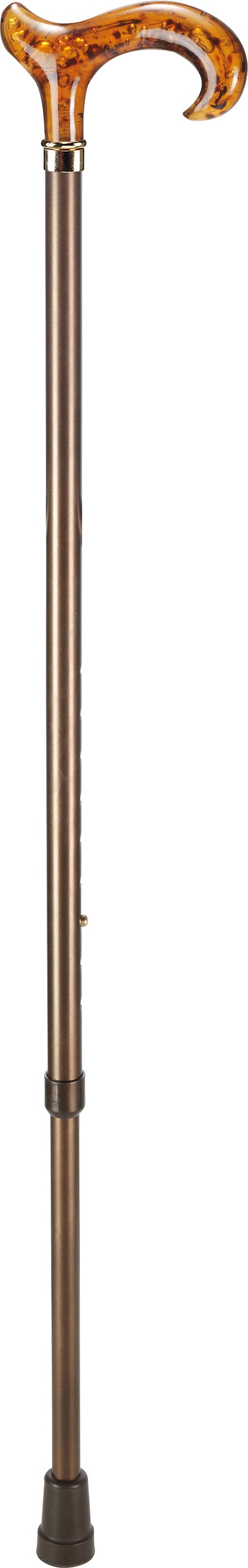 Ossenberg Metallstock 75-96cm bronze Derby Acryl