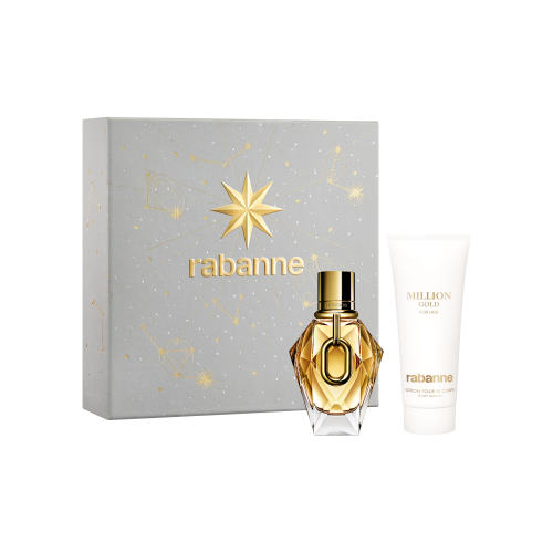 Image of Paco Rabanne Million Gold For Her Eau de Parfum 50ml + Body Lotion 100ml Hd25