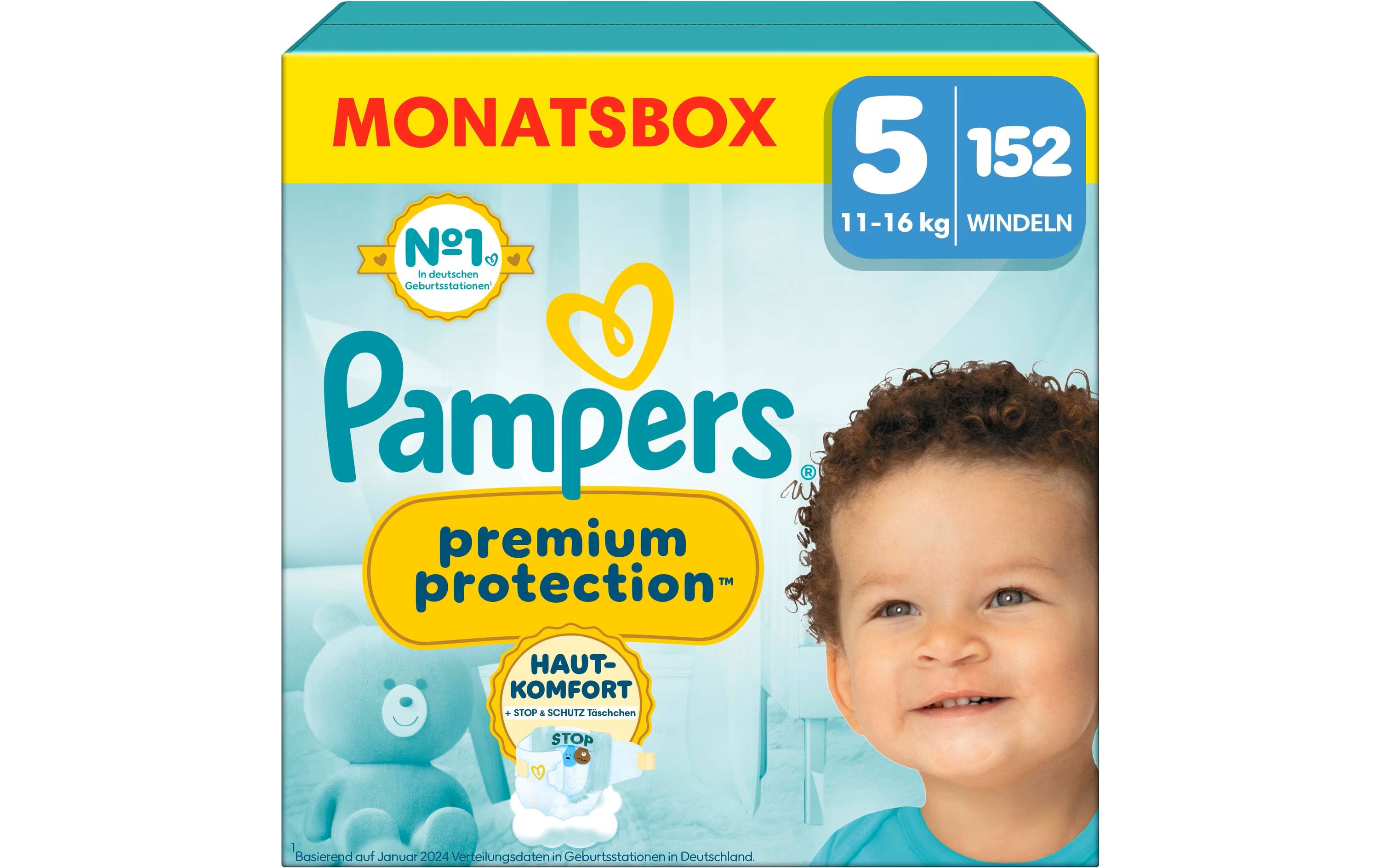 Pampers Windeln Premium Protection 5 (11-16 kg)