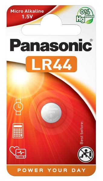 Image of Panasonic Batterien Knopfzelle Lr44 2 Stk