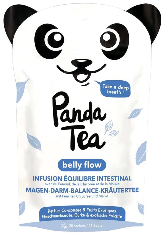 Panda Tea infusion belly flow équilibre intestinal sach 28 pce