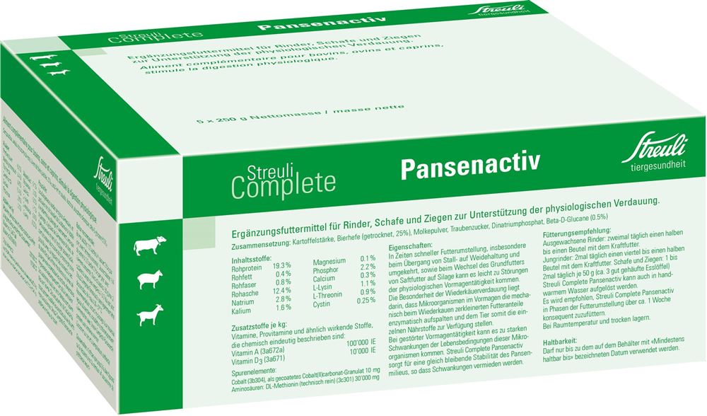 Image of Pansenactiv Streuli Complete 5 x 250 g