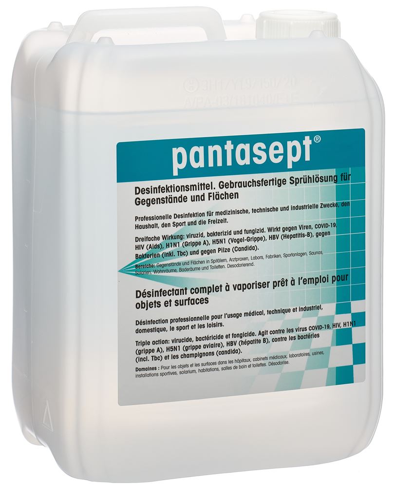 Pantasept Desinfektion Lös Kanister 5 lt