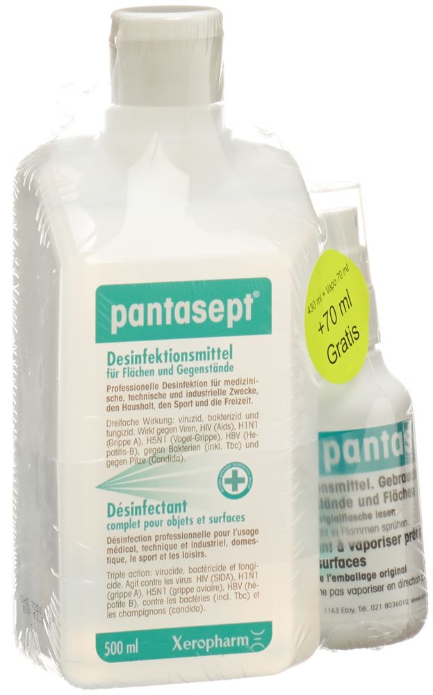Pantasept désinfection sol set 430 + 70ml