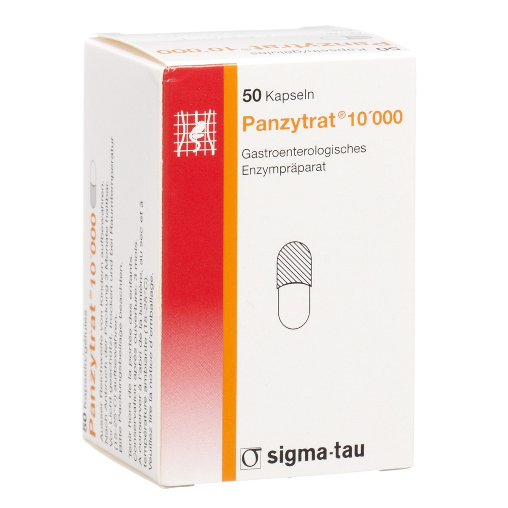 Image of Panzytrat 10"000 Kaps Fl 100 Stk'