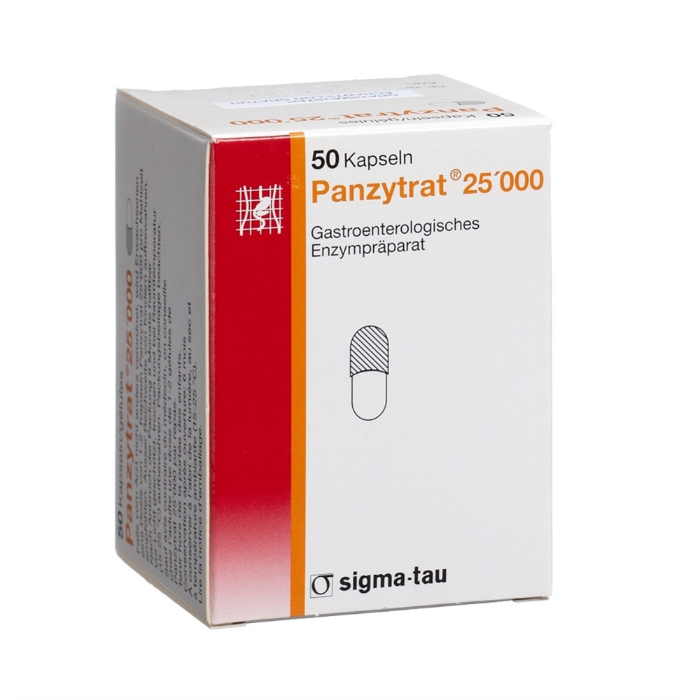 Image of Panzytrat 25"000 Kaps Fl 100 Stk'