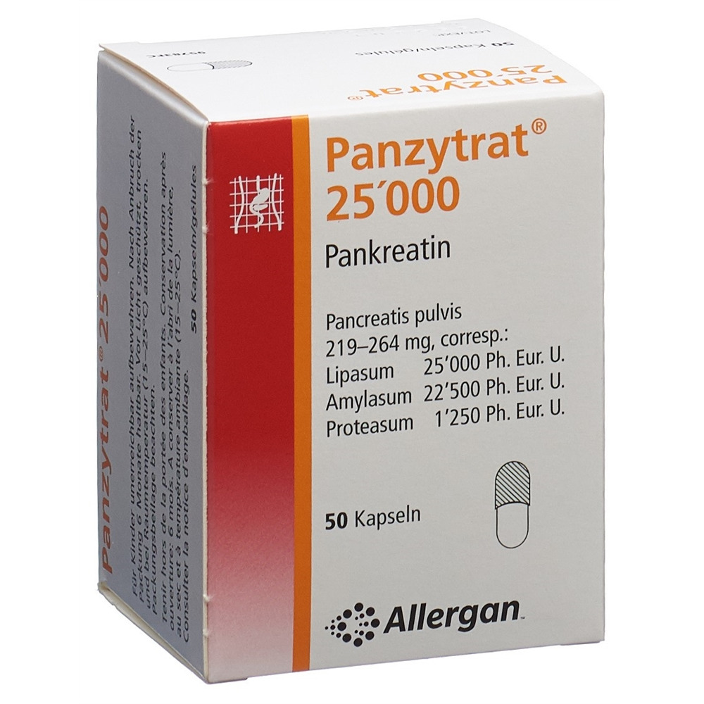 Image of Panzytrat 25"000 Kaps Fl 50 Stk'