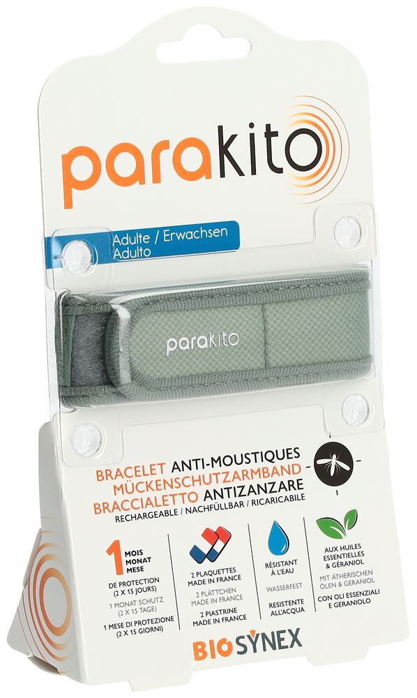Parakito bracelet adulte kaki