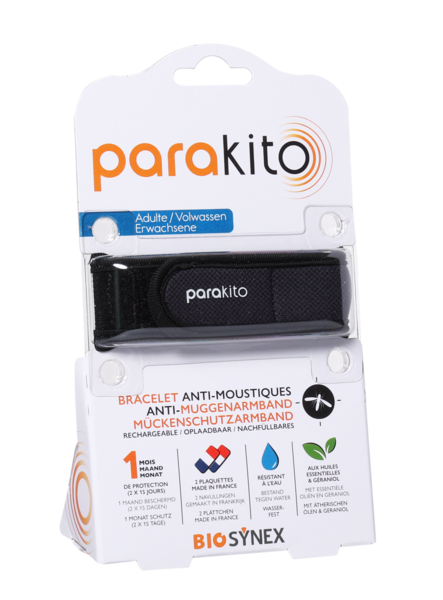 Parakito bracelet adulte noir