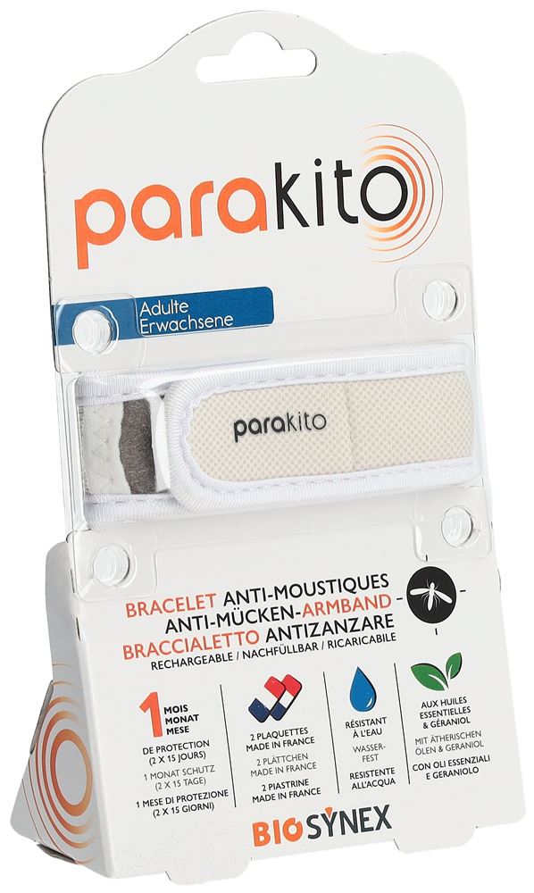 Parakito bracelet adulte blanc