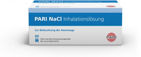 Pari NaCl 0.9 % soluzione per inalazione 60 fiale 2.5 ml