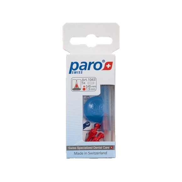 paro Isola F 1.9mm xxx-fin blanc cylindrique 5 pce