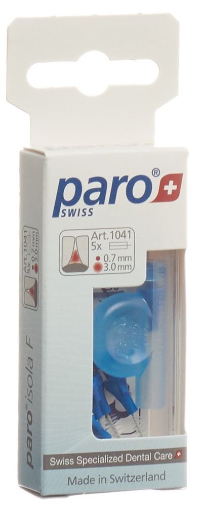 paro ISOLA F 3mm x-fein blau zylindrisch (5 Stk)