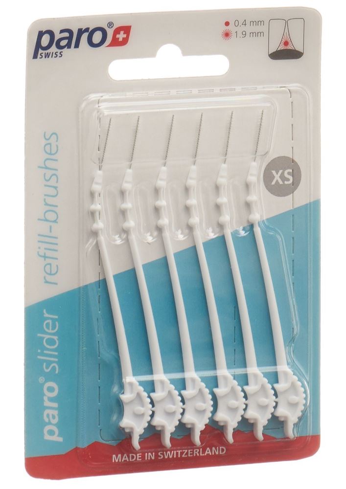 Image of paro slider refill-brushes XS 6 Stk