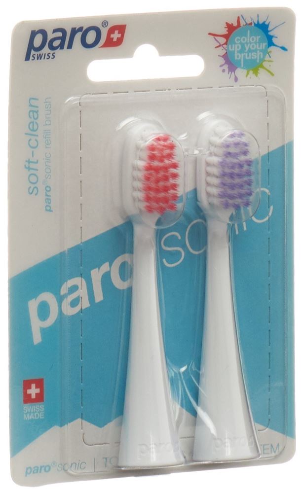 paro sonic soft-clean Ersatzbürsten (2 Stk)