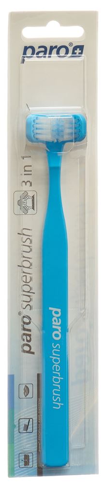 Image of paro Super Brush Drei-Kopf-Bürste