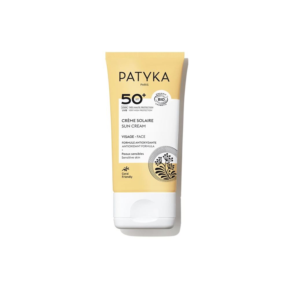 Patyka Sunscreen Crème Solaire Visage Spf50 40 ml