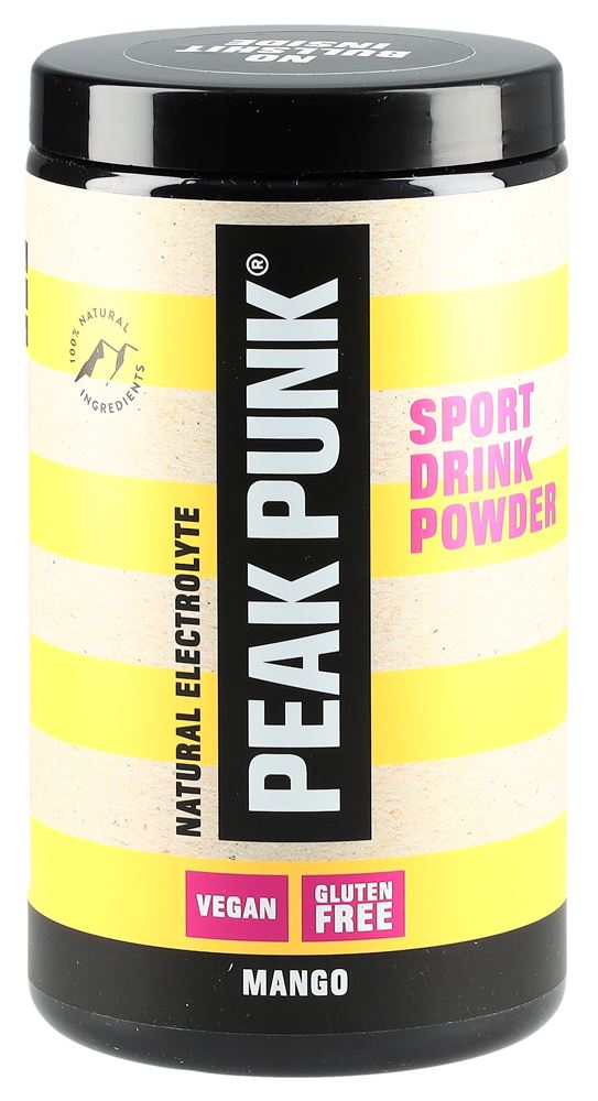 Peak Punk boisson sportive électrolytique naturelle mangue bte 600 g