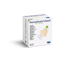 PermaFoam Classic Tracheo 8x8cm stérile 10 pce