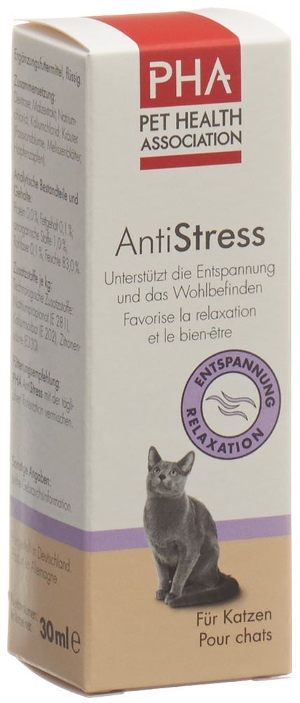 Image of PHA Antistress für Katzen Tropfen Fl 30 ml