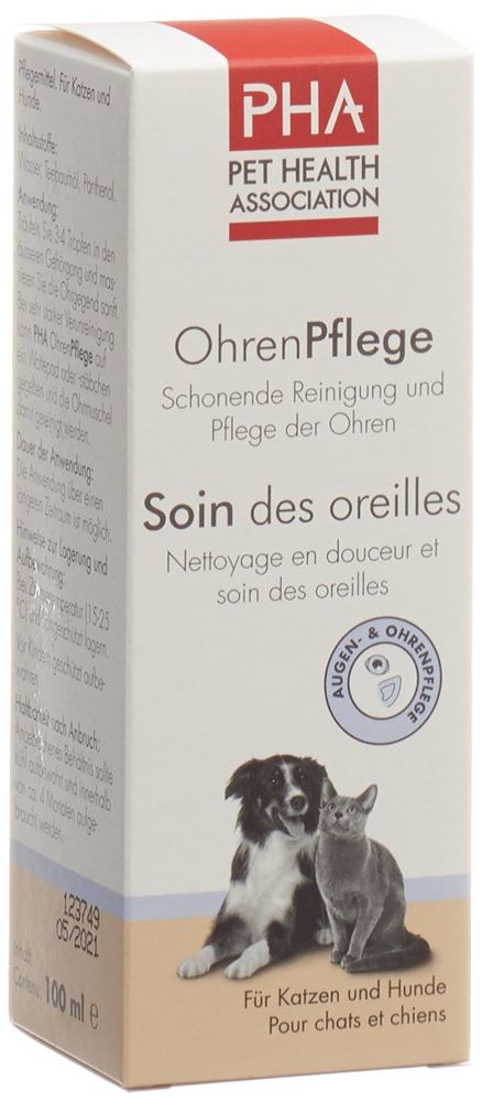 PHA Gocce auricolari cani e gatti 100 ml