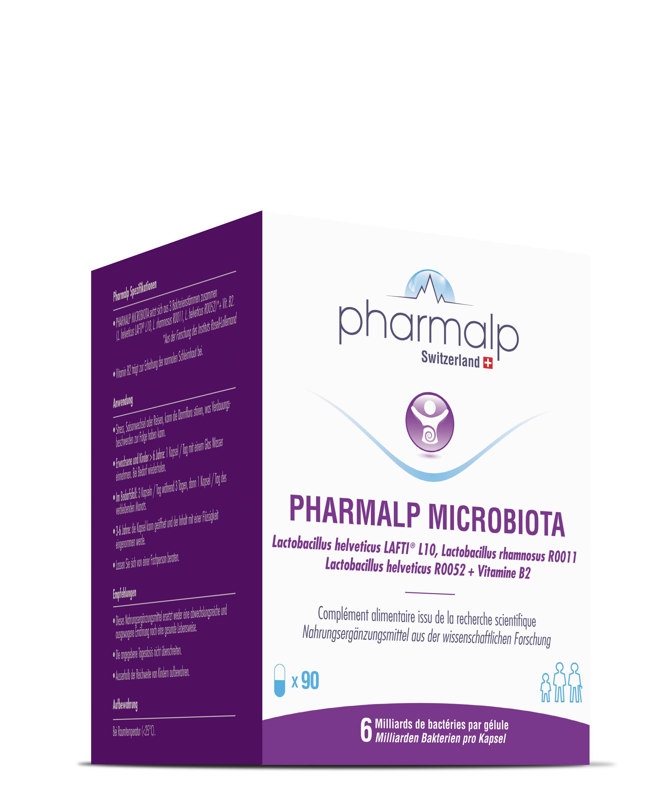 Pharmalp Microbiota capsule blist 90 pezzi