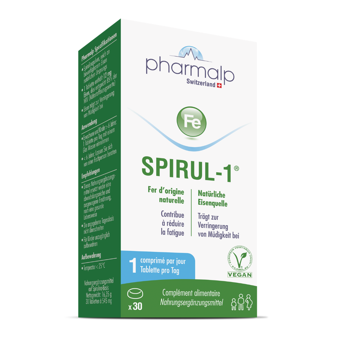 Pharmalp Spirul-1 Tabl 30 Stk