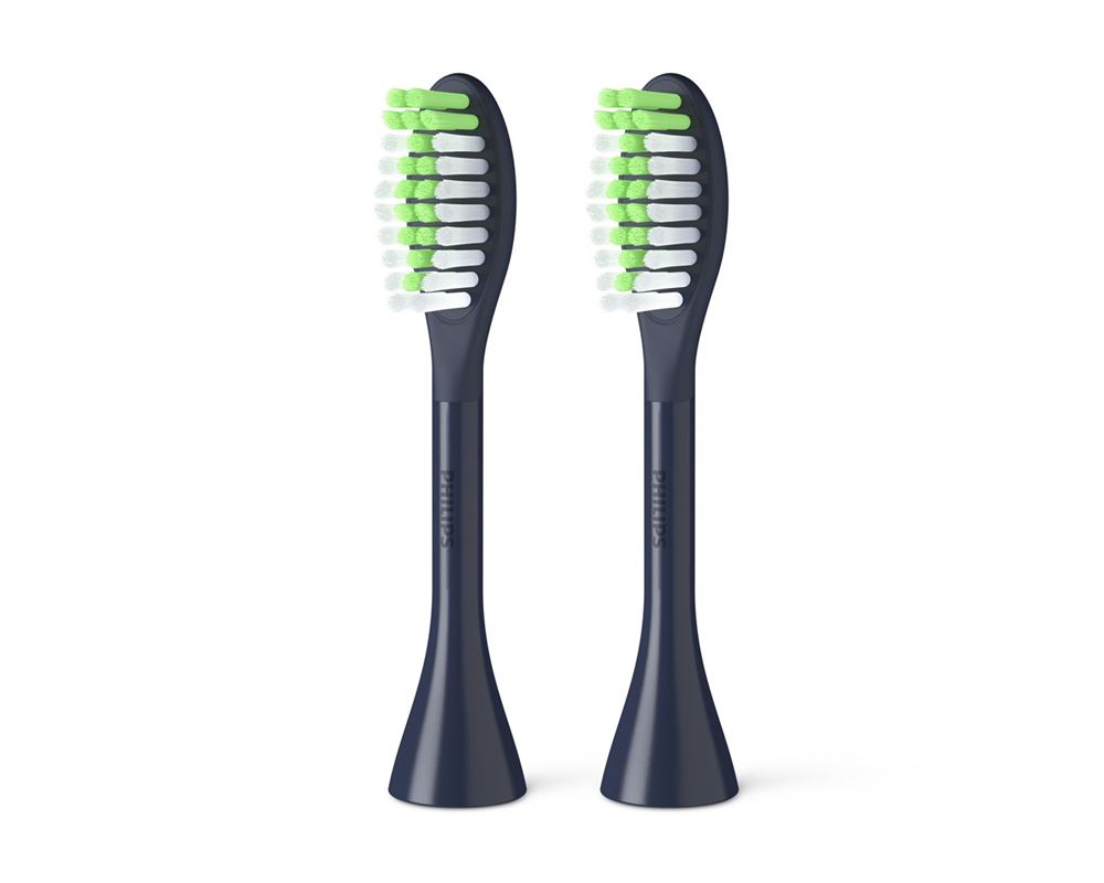 Philips One by Sonicare Bürstenköpfe mitternachtsblau 2 Stk