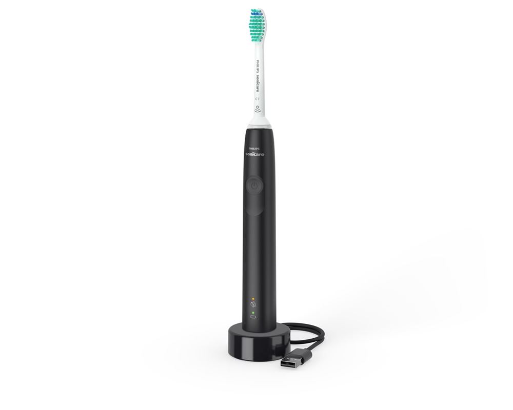 Philips Sonicare 3100 elektrische Schallzahnbürste schwarz