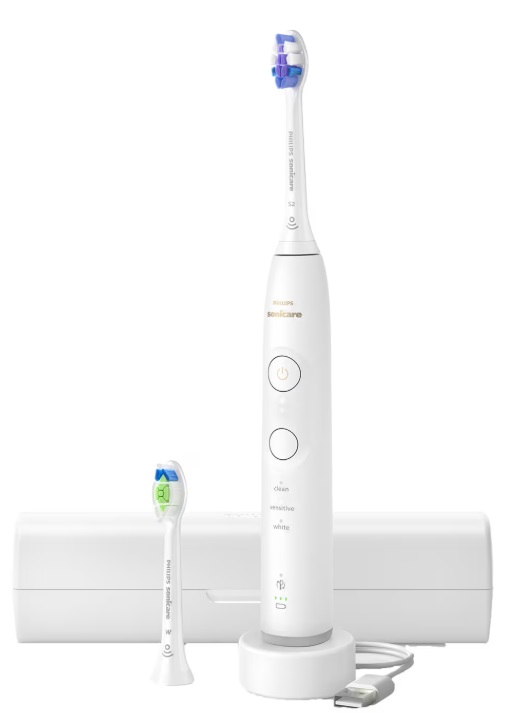 Philips Sonicare 6500 brosse à dents sonique électrique Hx7410/02 blanc