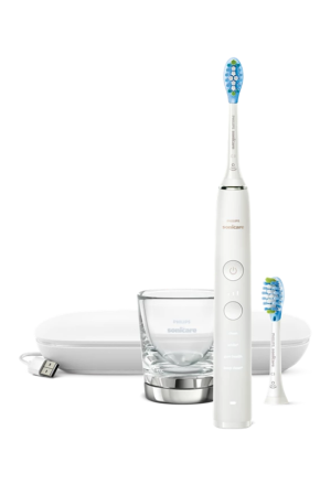 Brosse à dents électrique Philips DiamondClean 9000 HX9913/17 Blanc