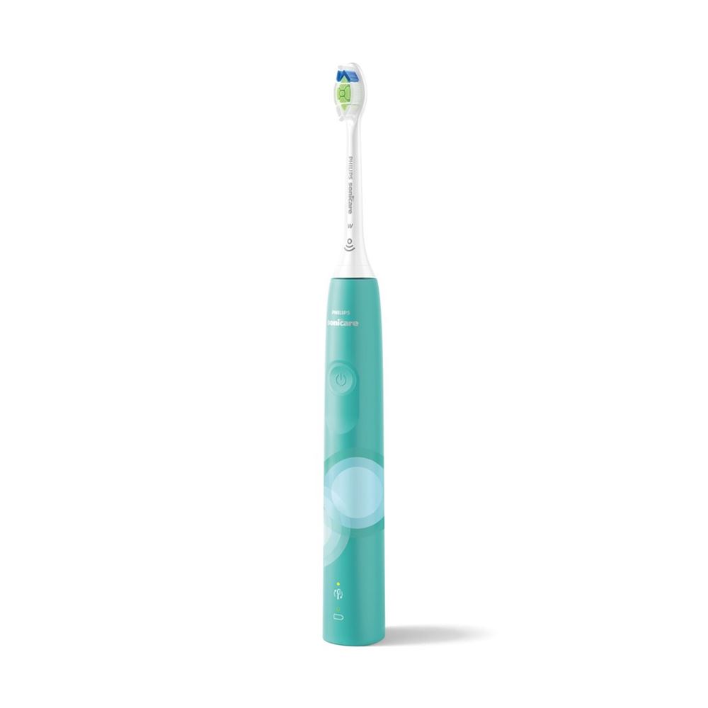 Philips Sonicare elektronische Schallzahnbürste 4100 Cleansing Blue Prismatic