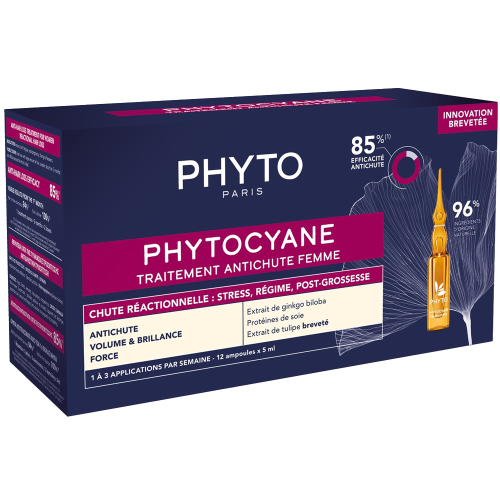 Image of Phyto Phytocyane Women Prog französisch 12 Fl 5 ml