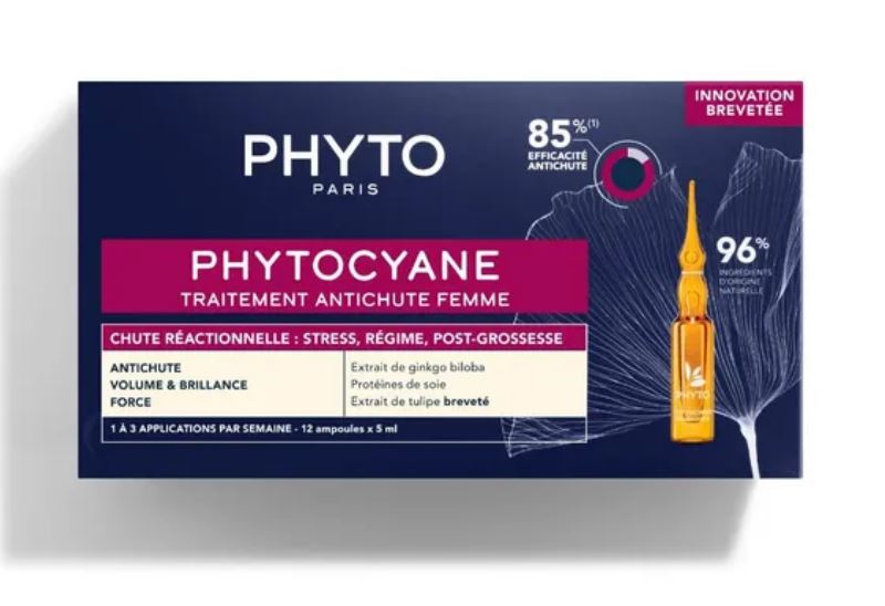 Image of Phyto Phytocyane Women Reac deutsch/italienisch 12 Fl 5 ml