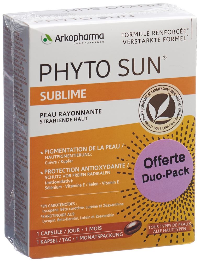 Image of Phyto Sun Sublim Kaps Duo 2 x 30 Stk