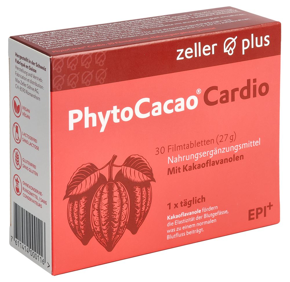 Image of PhytoCacao Cardio Filmtabl 30 Stk