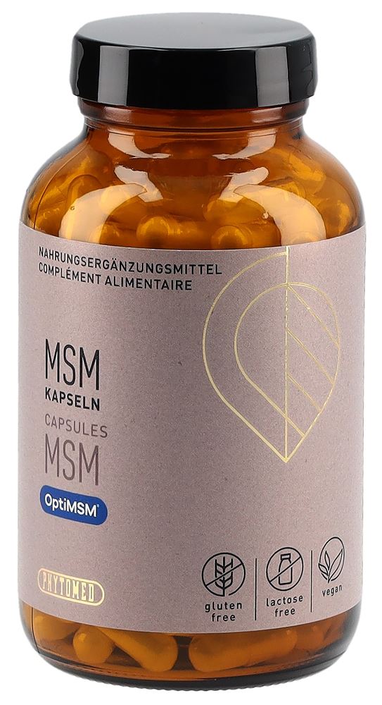 Phytomed MSM Kaps Glas 180 Stk