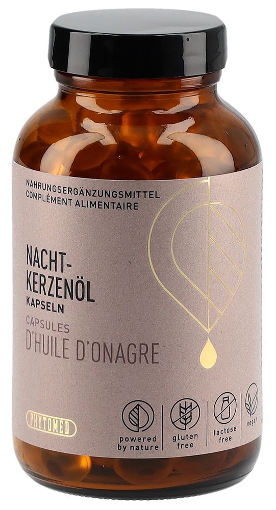 Phytomed Nachtkerzenöl Kaps Glas 200 Stk