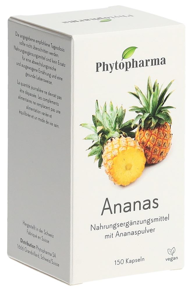 Image of Phytopharma Ananas Kaps 150 Stk