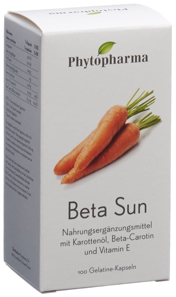 Phytopharma Beta Sun Kaps 100 Stk