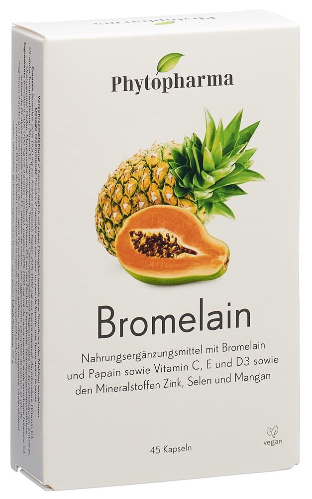 Phytopharma Bromelain Kaps 45 Stk