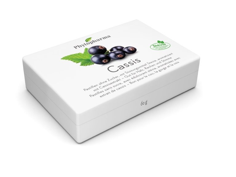 Image of Phytopharma Cassis Pastillen 60 g