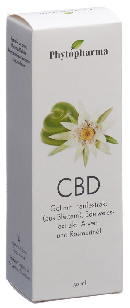 Image of Phytopharma CBD Gel Disp 50 ml