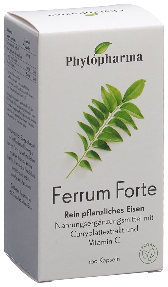 Image of Phytopharma Ferrum Forte Kaps Ds 100 Stk