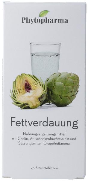Image of Phytopharma Fettverdauung Brausetabl Ds 40 Stk