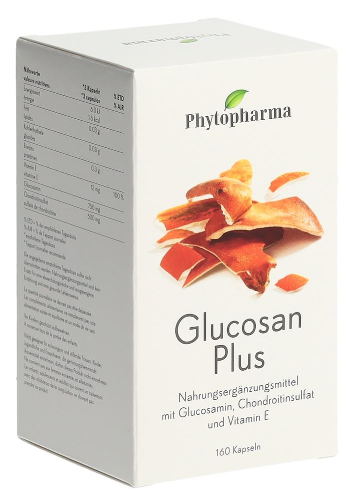 Image of Phytopharma Glucosan Plus Kaps 160 Stk