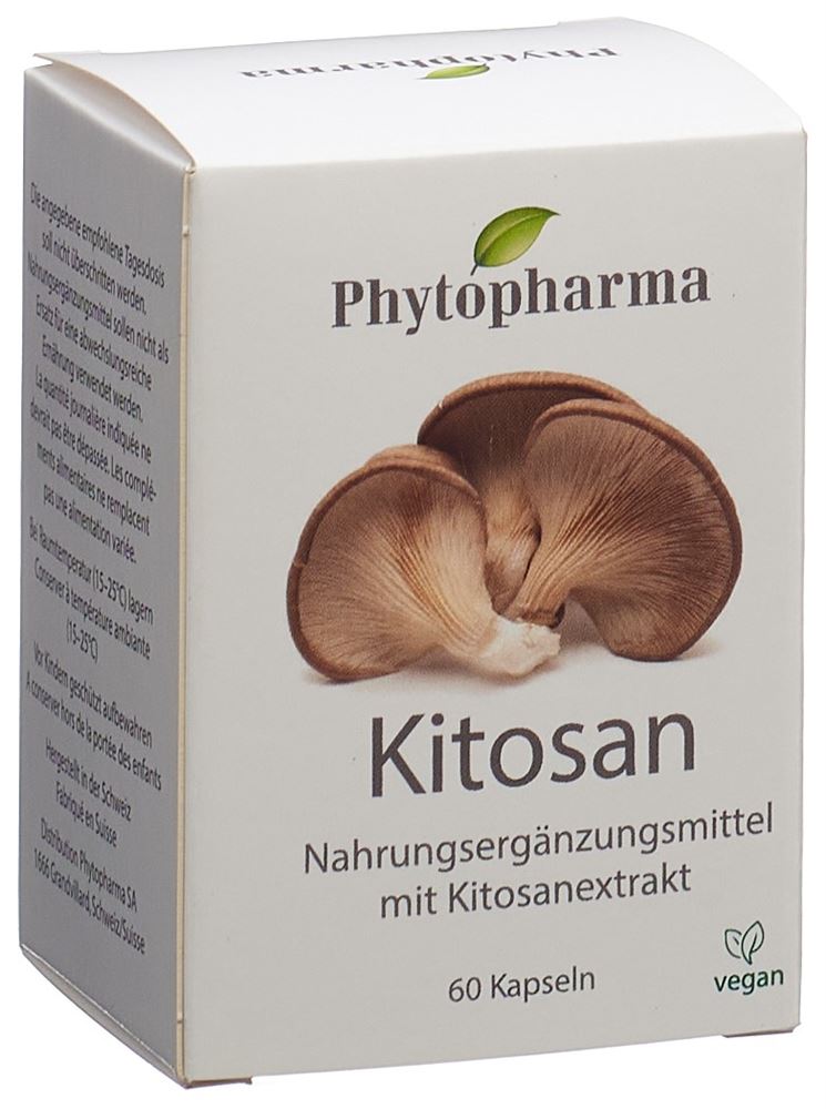 Image of Phytopharma Kitosan Kaps Ds 60 Stk