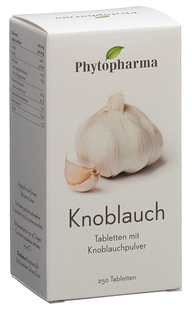 Image of Phytopharma Knoblauch Tabl 250 Stk